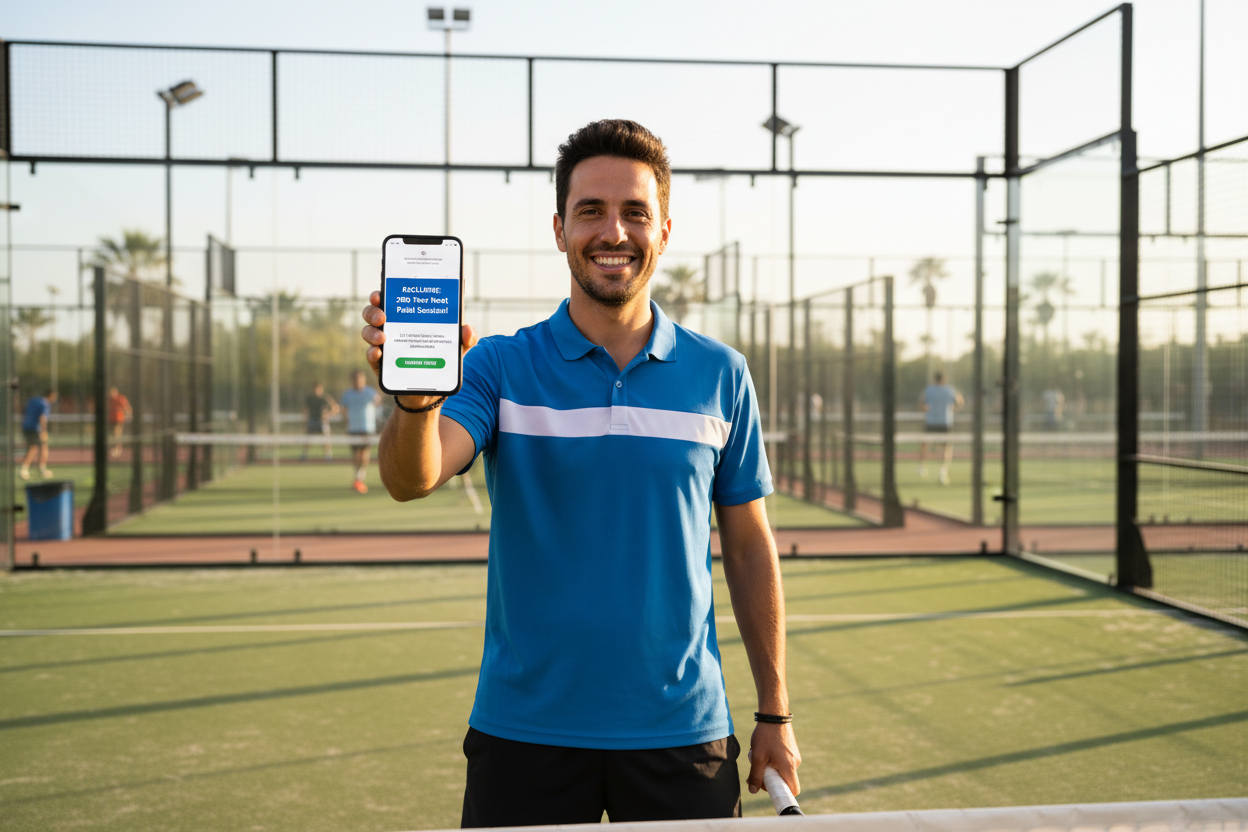 Newsletter padel -10%